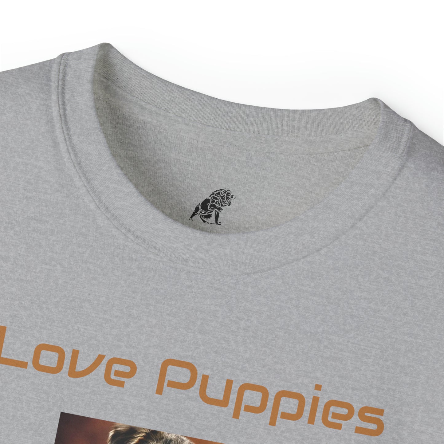 Matiby "I Love Puppies" Unisex Ultra Cotton Tee