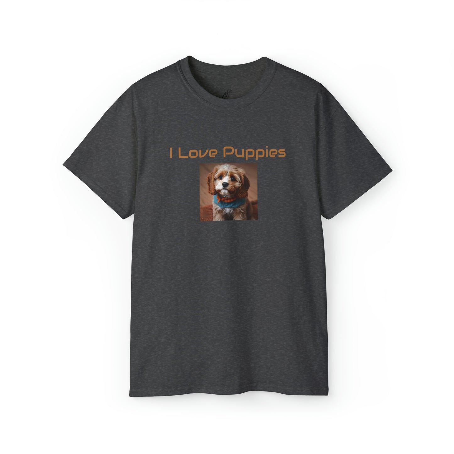 Matiby "I Love Puppies" Unisex Ultra Cotton Tee