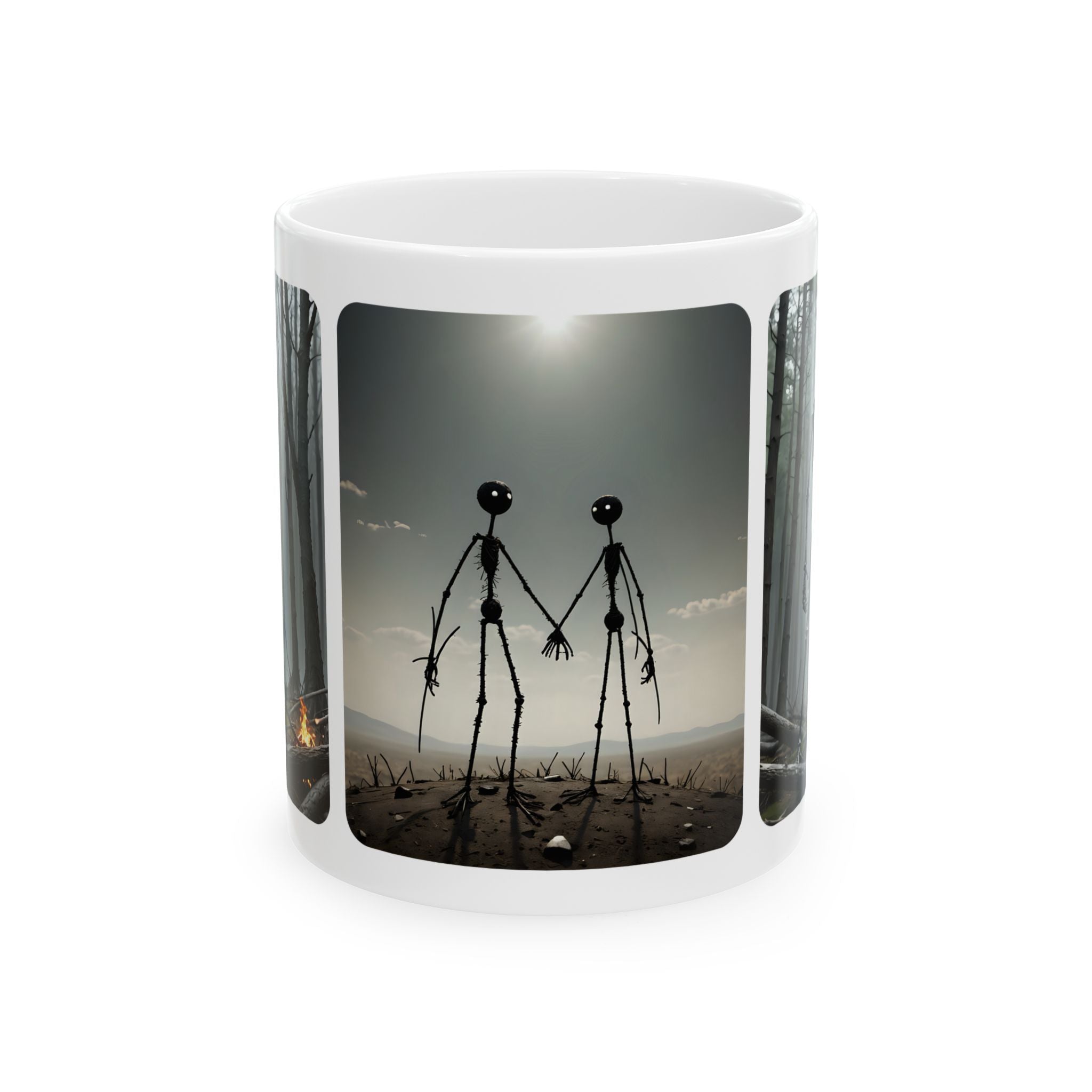 The Stick-To-It Species #3 White Ceramic Mug – Anatomy of Optimism Cup 11oz/15oz