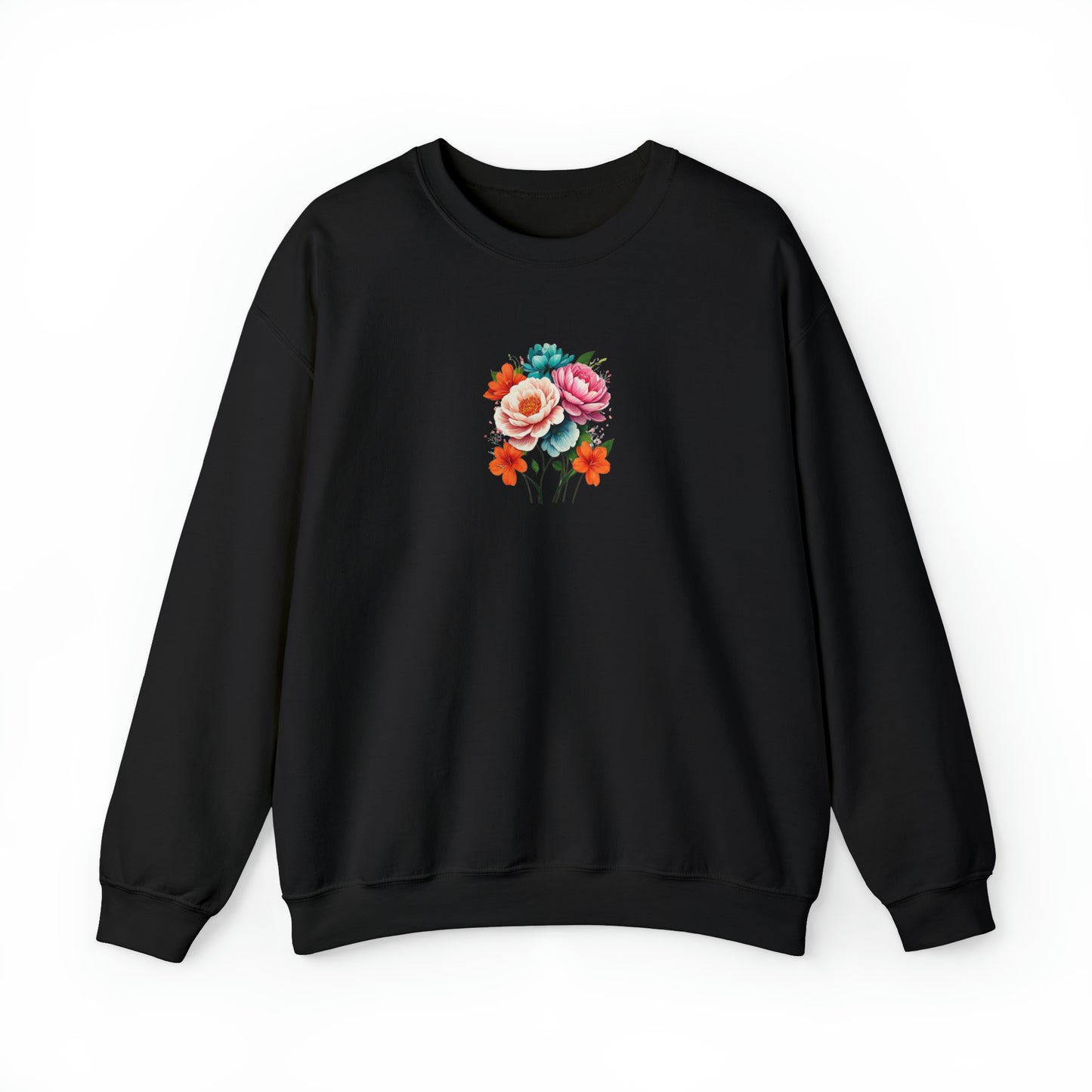 Matiby Flower Unisex Heavy Blend™ Crewneck Sweatshirt