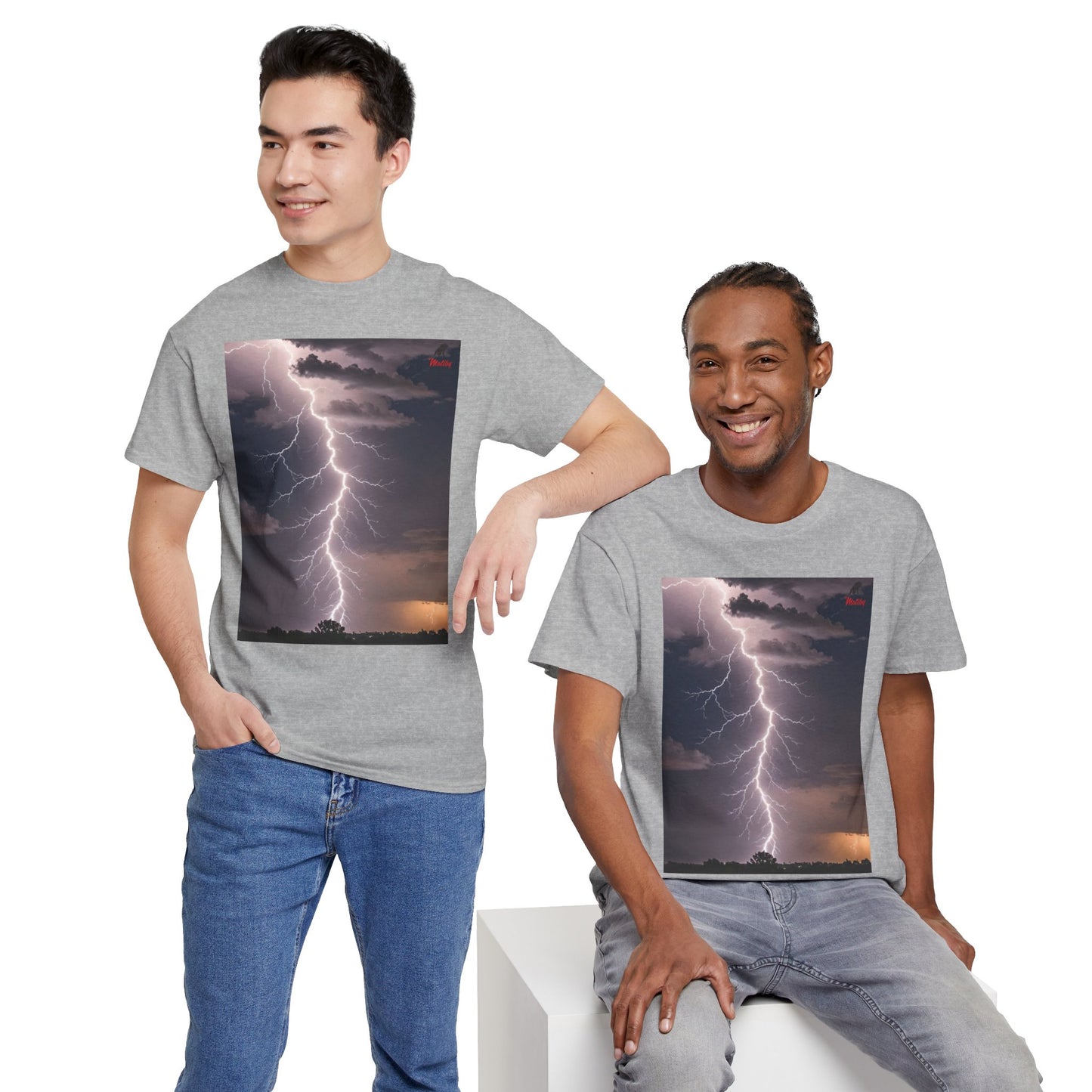 Lightning Style Unisex Heavy Cotton Tee