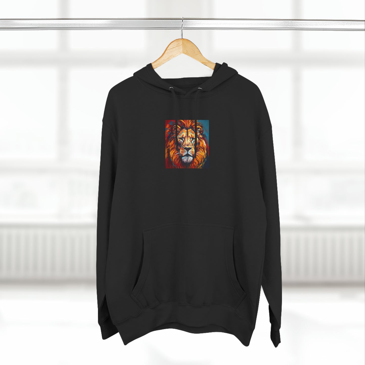 Matiby Artzy Lion Unisex Premium Pullover Hoodie