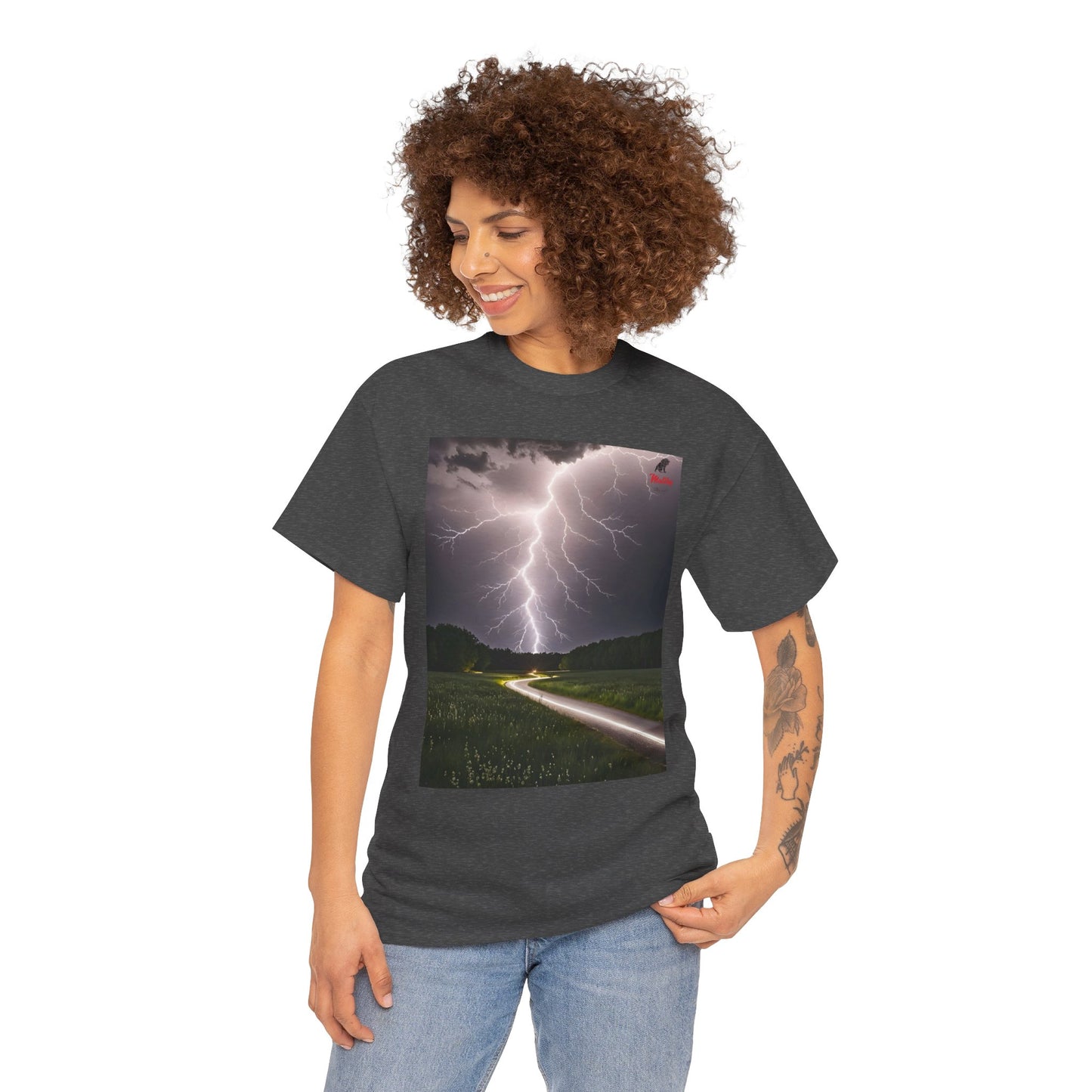 Lightning Style Unisex Heavy Cotton Tee