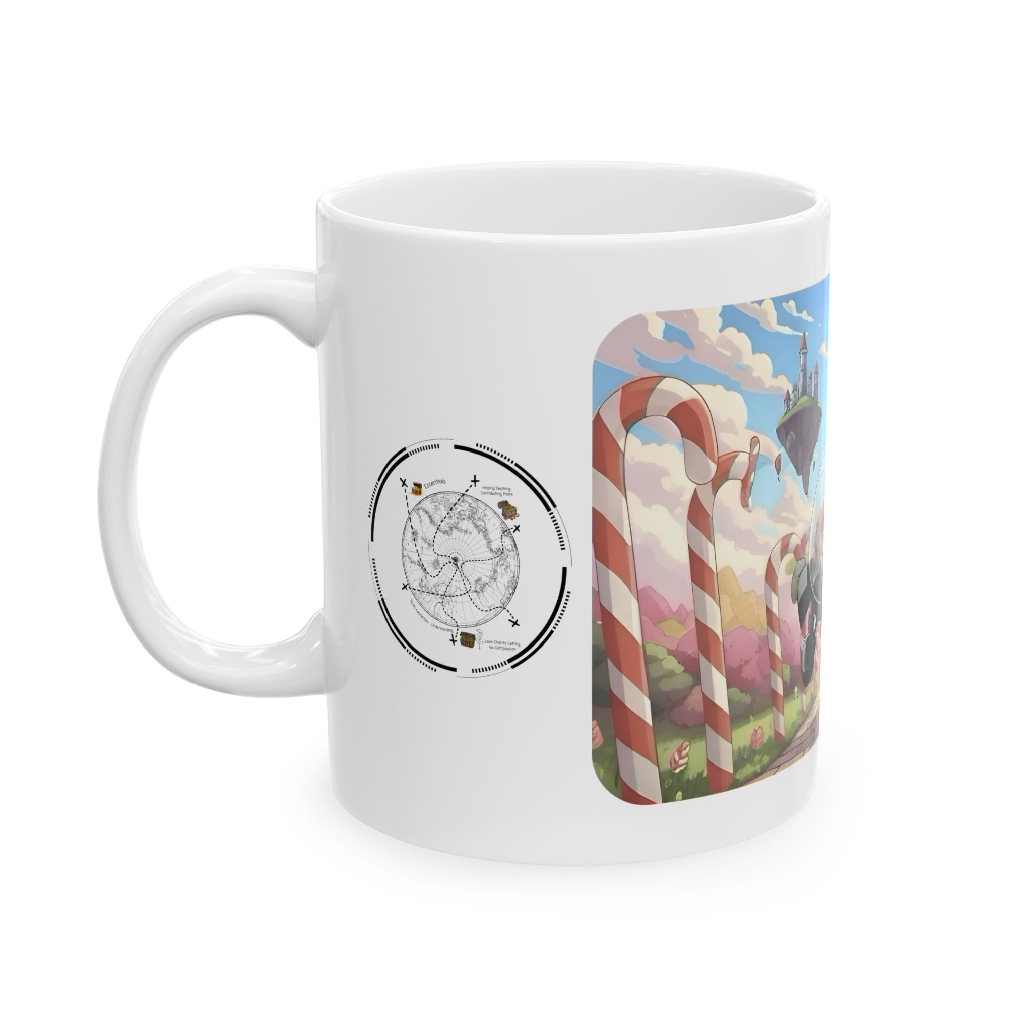 Kitten Carboodle White Ceramic Mug – Life’s Little Wonders Cup (11oz/15oz)