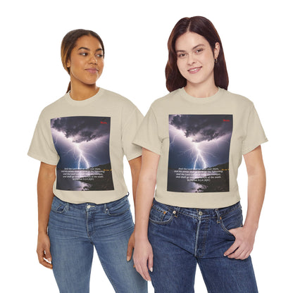 Lightning Style God's Arrow Unisex Heavy Cotton Tee