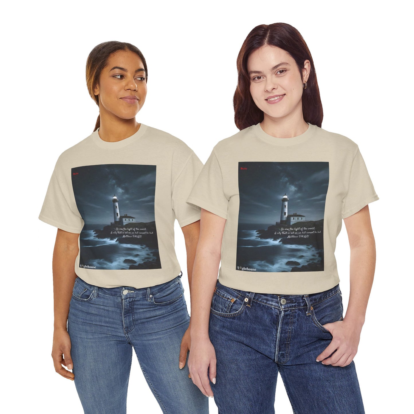 Lighthouse Unisex Heavy Cotton Tee