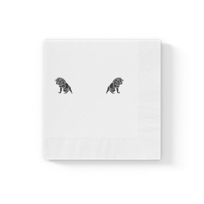 Matiby White Coined Napkins