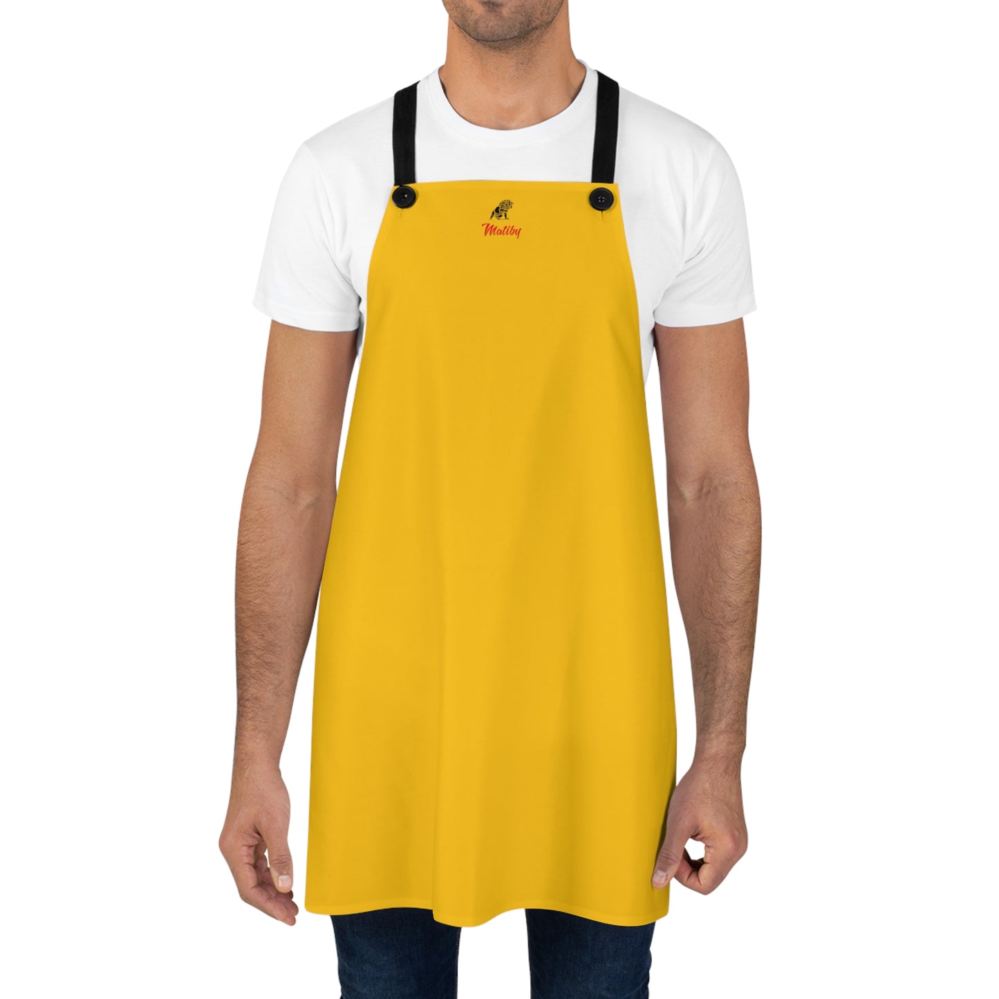 Matiby Yellow Apron (AOP)