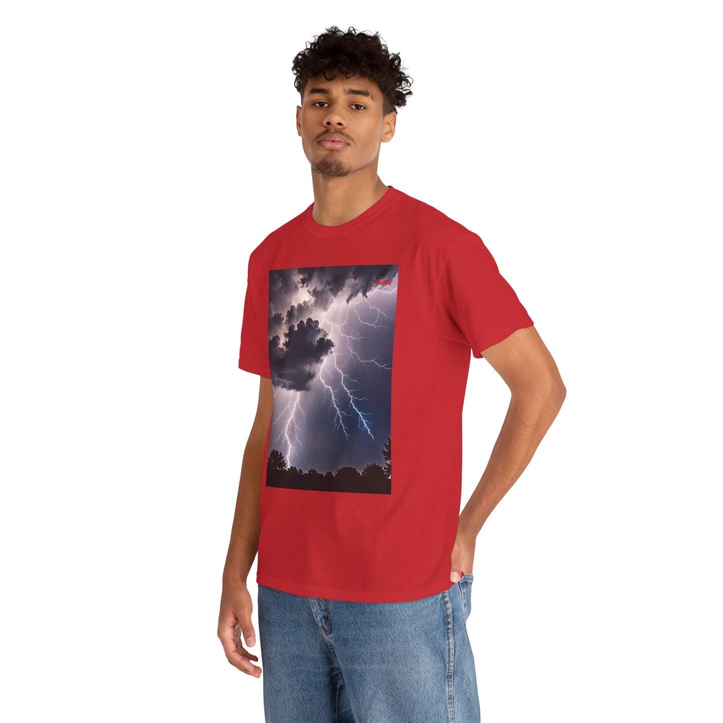 Lightning Style Unisex Heavy Cotton Tee