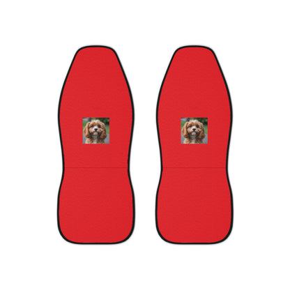 Matiby Puppy Red Car Seat Covers