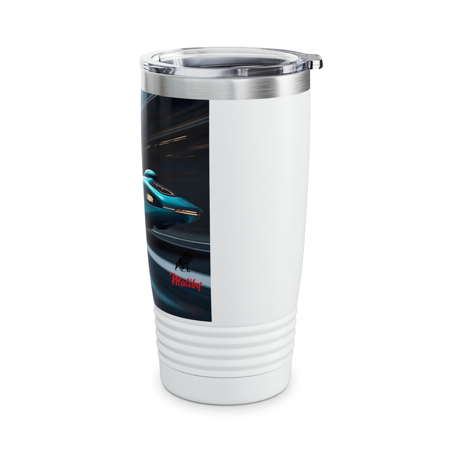 Artzy Flying Car Ringneck Tumbler, 20oz