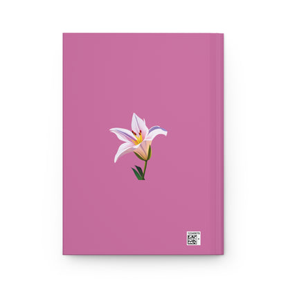 Lily Hardcover Journal Matte Light Pink