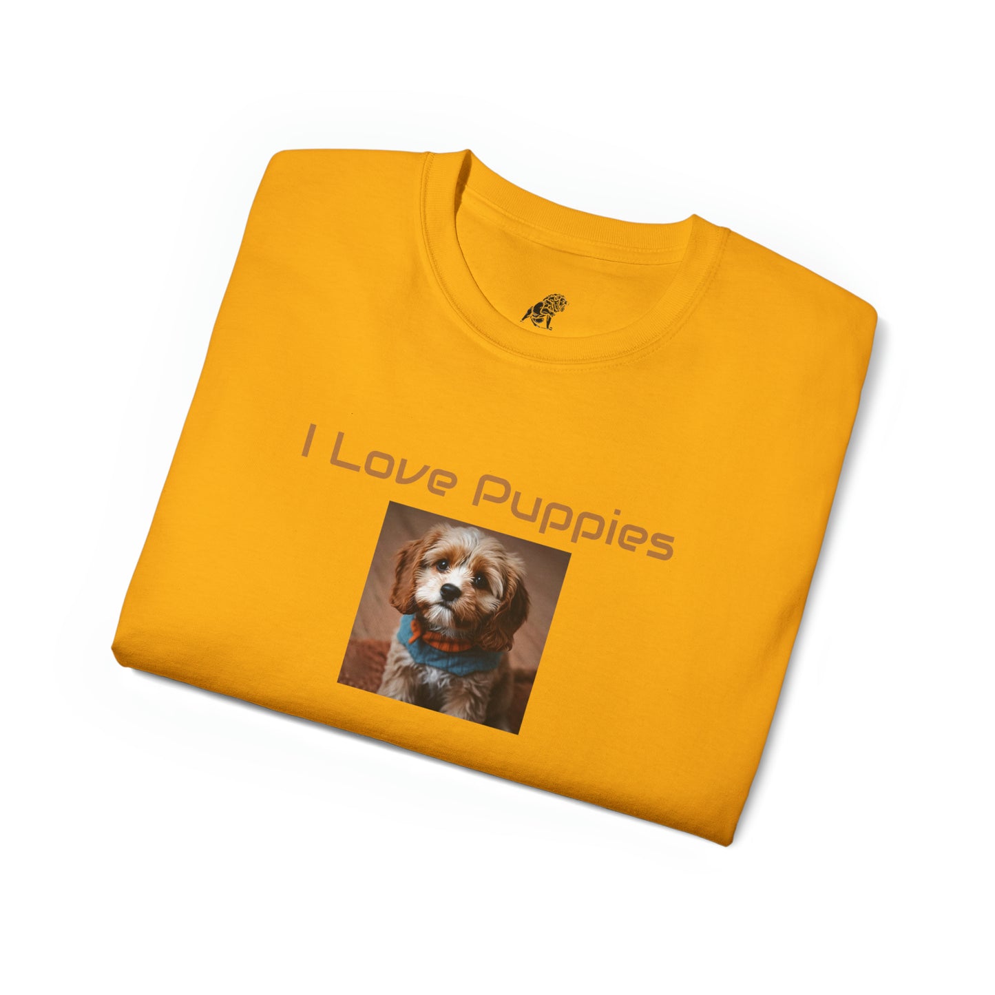 Matiby "I Love Puppies" Unisex Ultra Cotton Tee