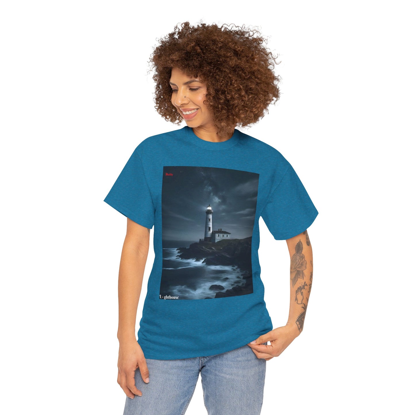 Lighthouse Unisex Heavy Cotton Tee