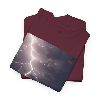 Lightning Style East West Unisex Heavy Cotton Tee