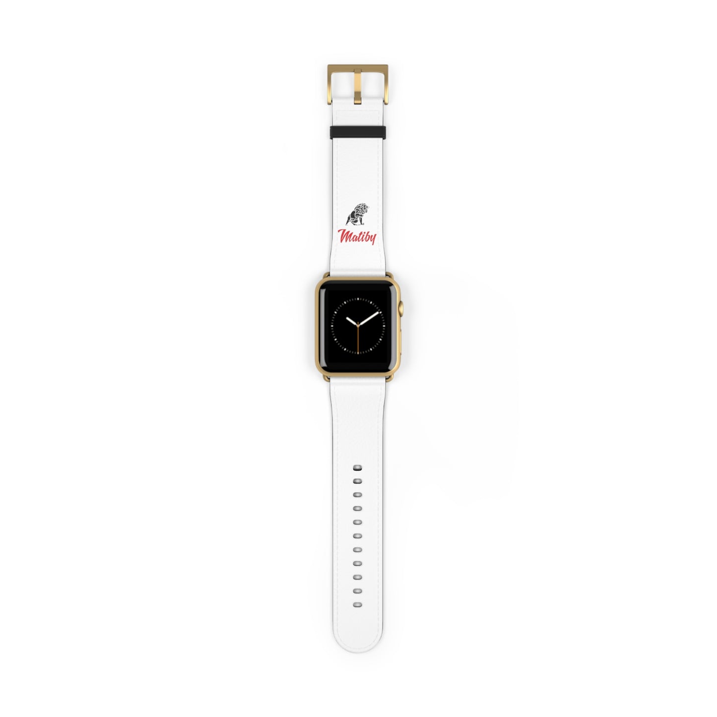 Matiby White Watch Band