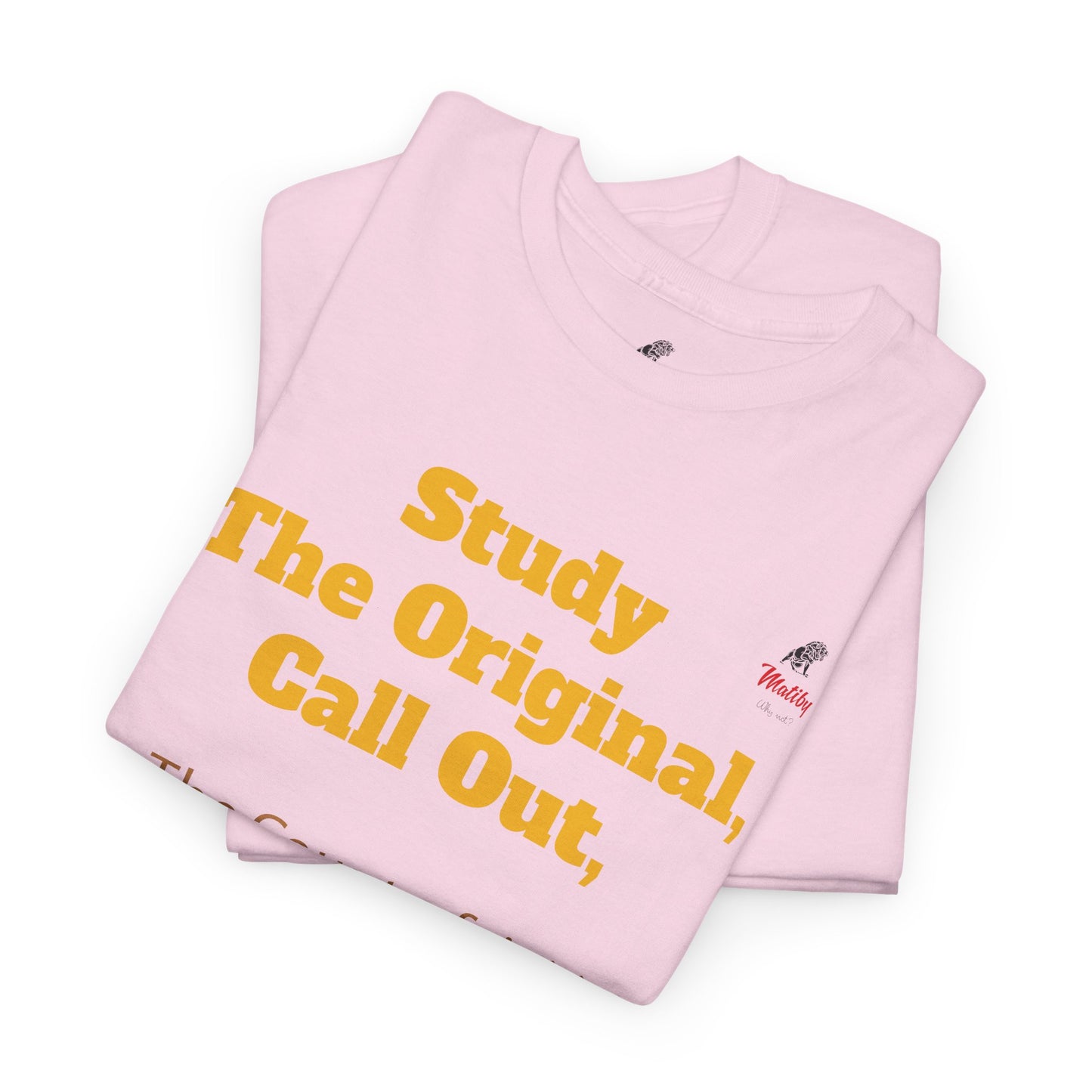 Study The Original Unisex Heavy Cotton Tee