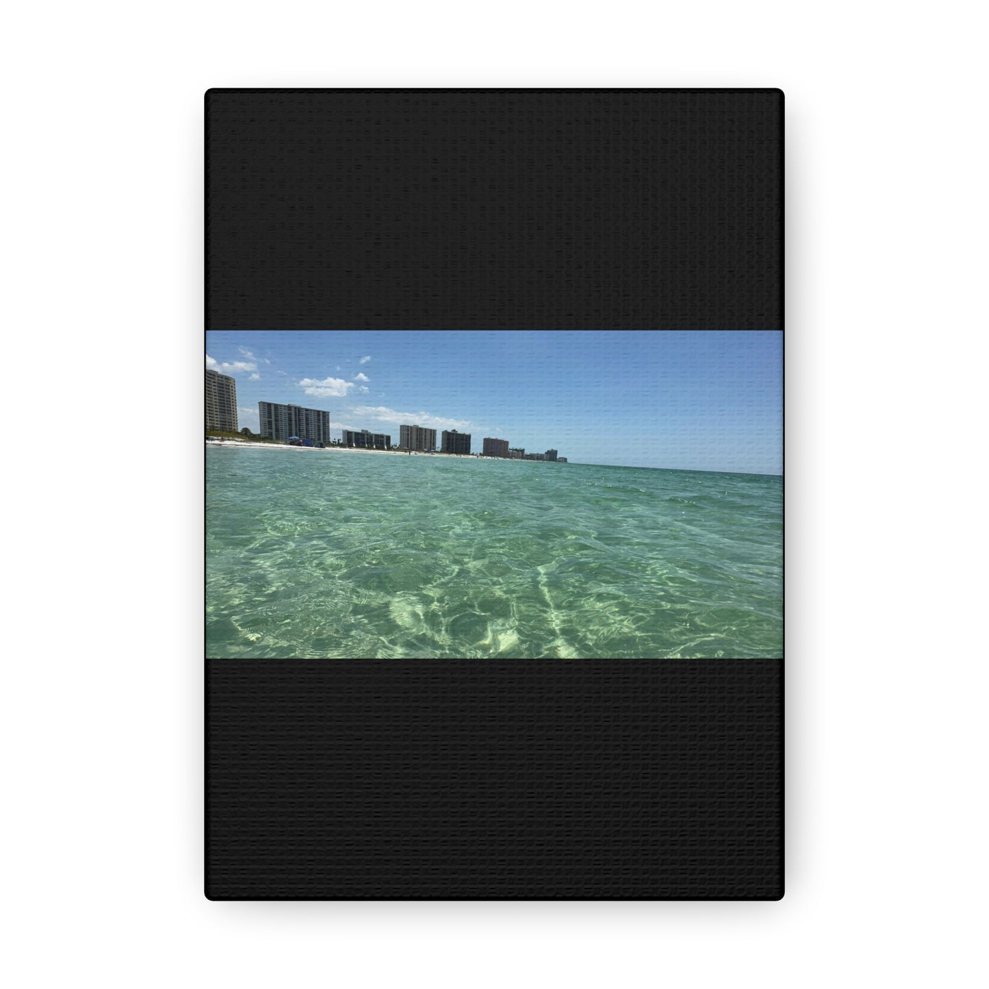 Nature Scenic Black Canvas Gallery Wraps