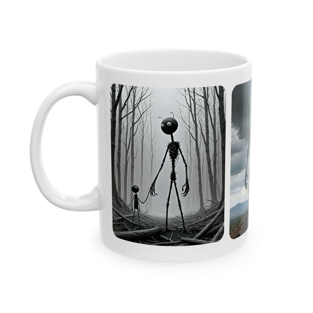 The Stick-To-It Species #8 White Ceramic Mug – Anatomy of Optimism Cup 11oz/15oz
