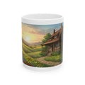 Cozy Architecture & Dreamy Landscapes #37 White Ceramic Mug – Homes Home Sweet Home Cup (11oz/15oz)