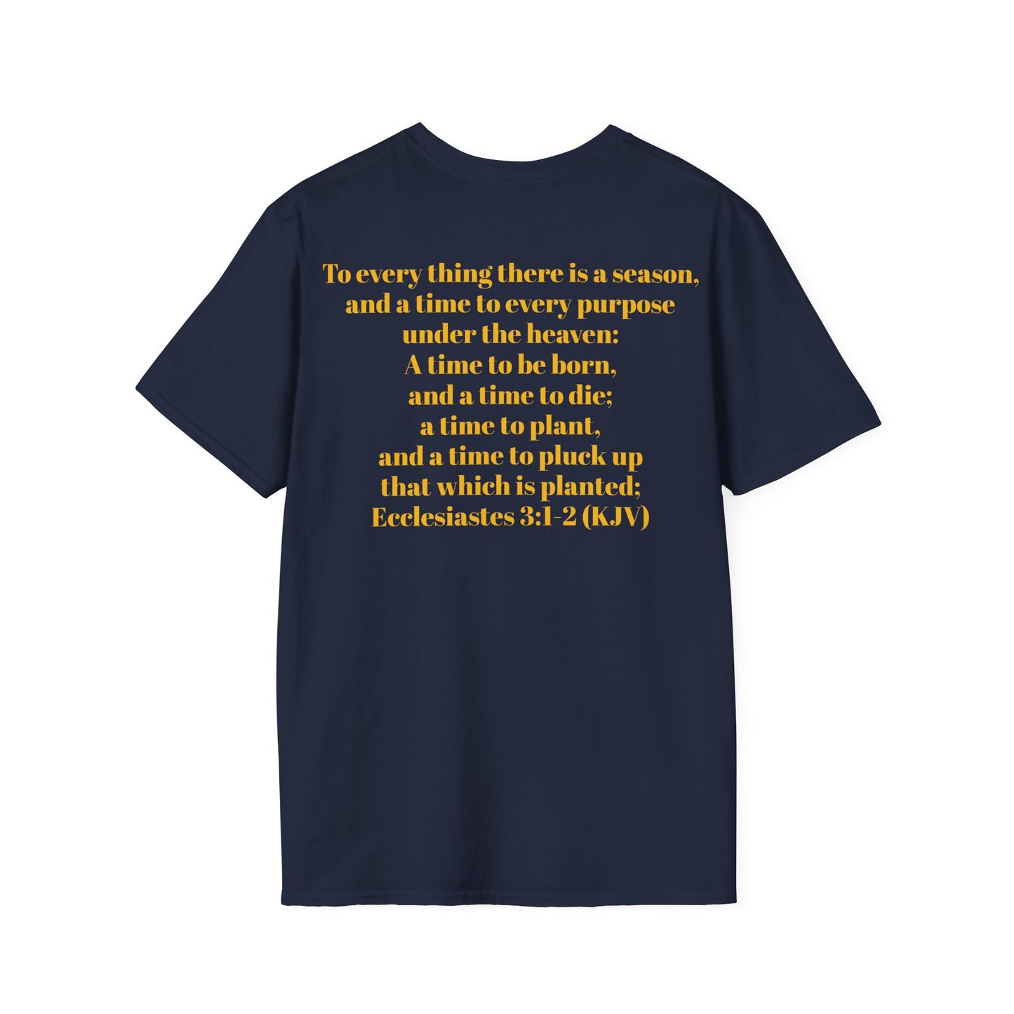 Bible Speaks Ecclesiastes 1:1-2 Unisex Softstyle T-Shirt