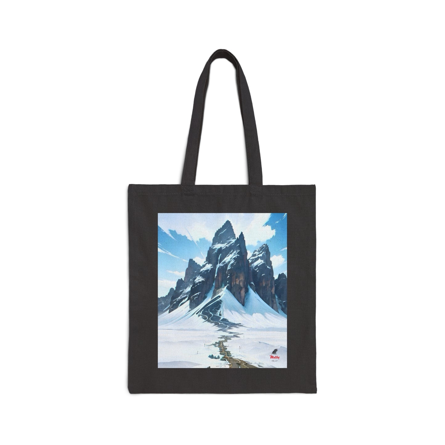 Alps Cotton Canvas Tote Bag