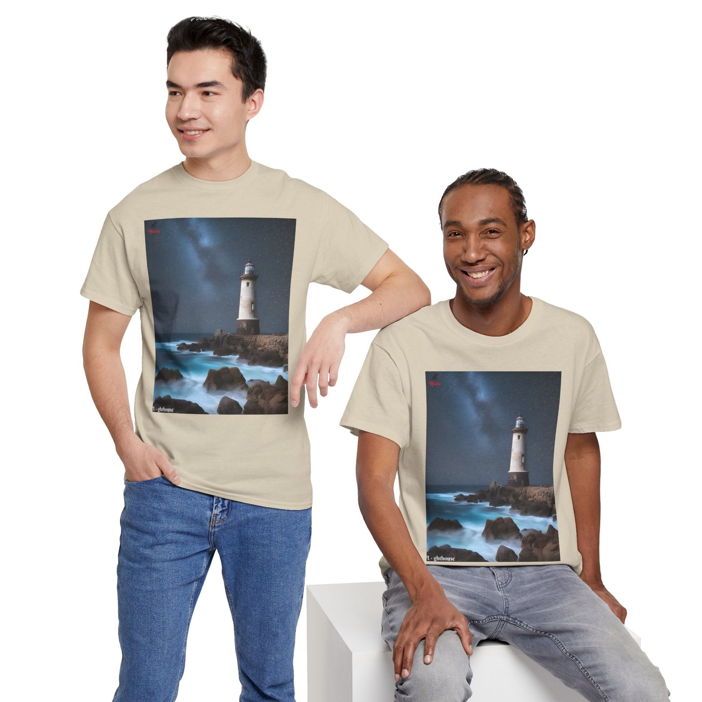 Lighthouse Unisex Heavy Cotton Tee