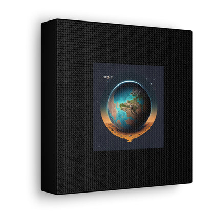 Matiby Worlds Black Canvas Gallery Wraps