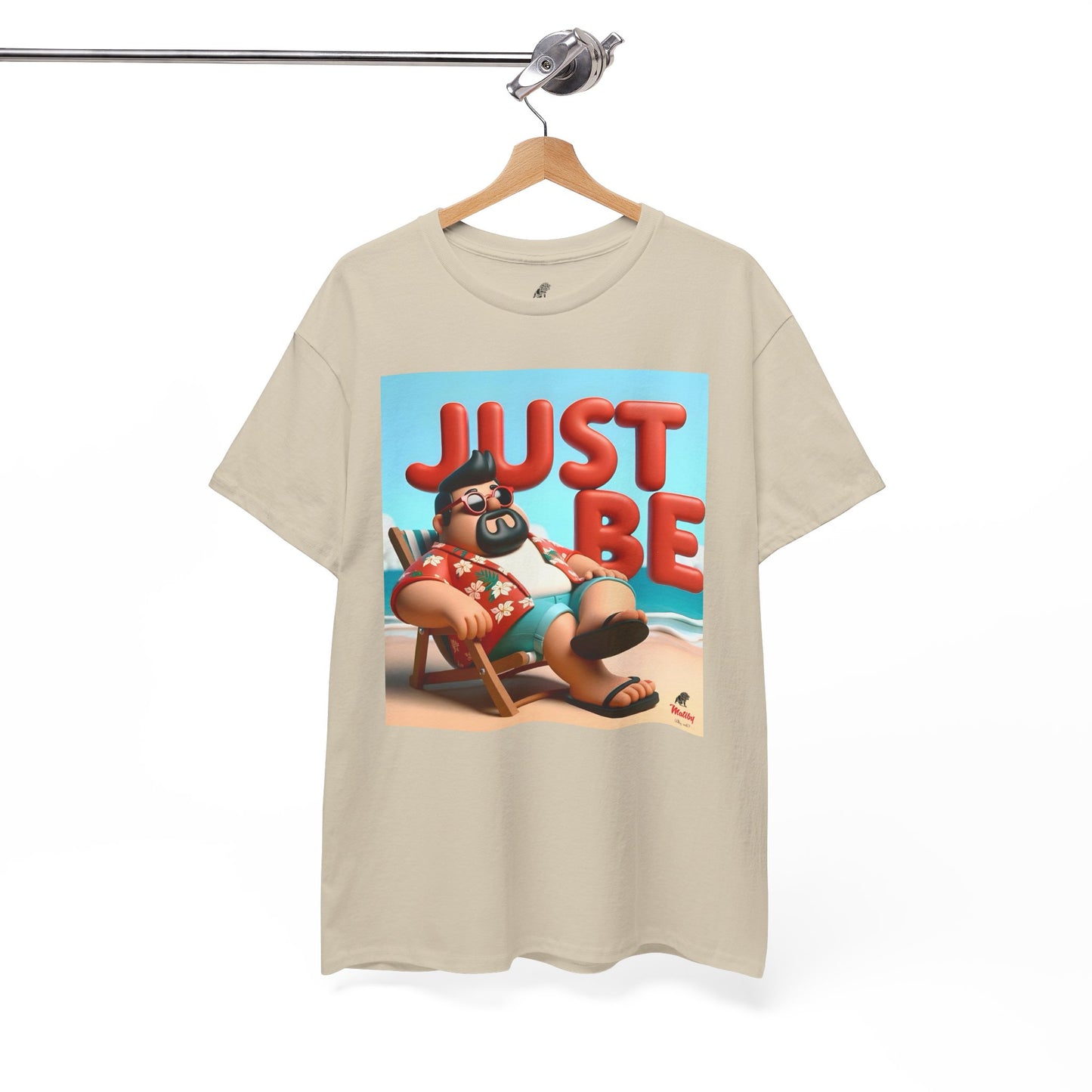 Just Be Unisex Heavy Cotton Tee