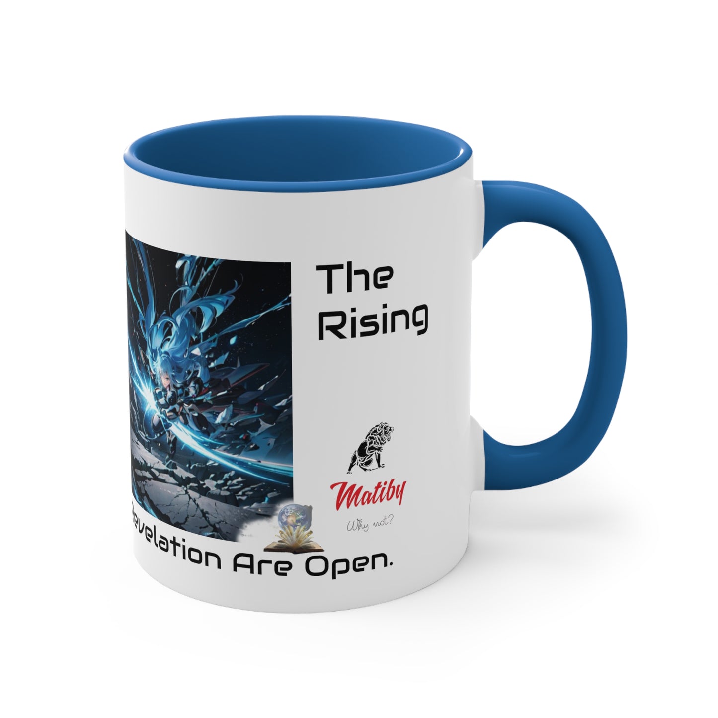 The Rising Accent Mug, 11oz