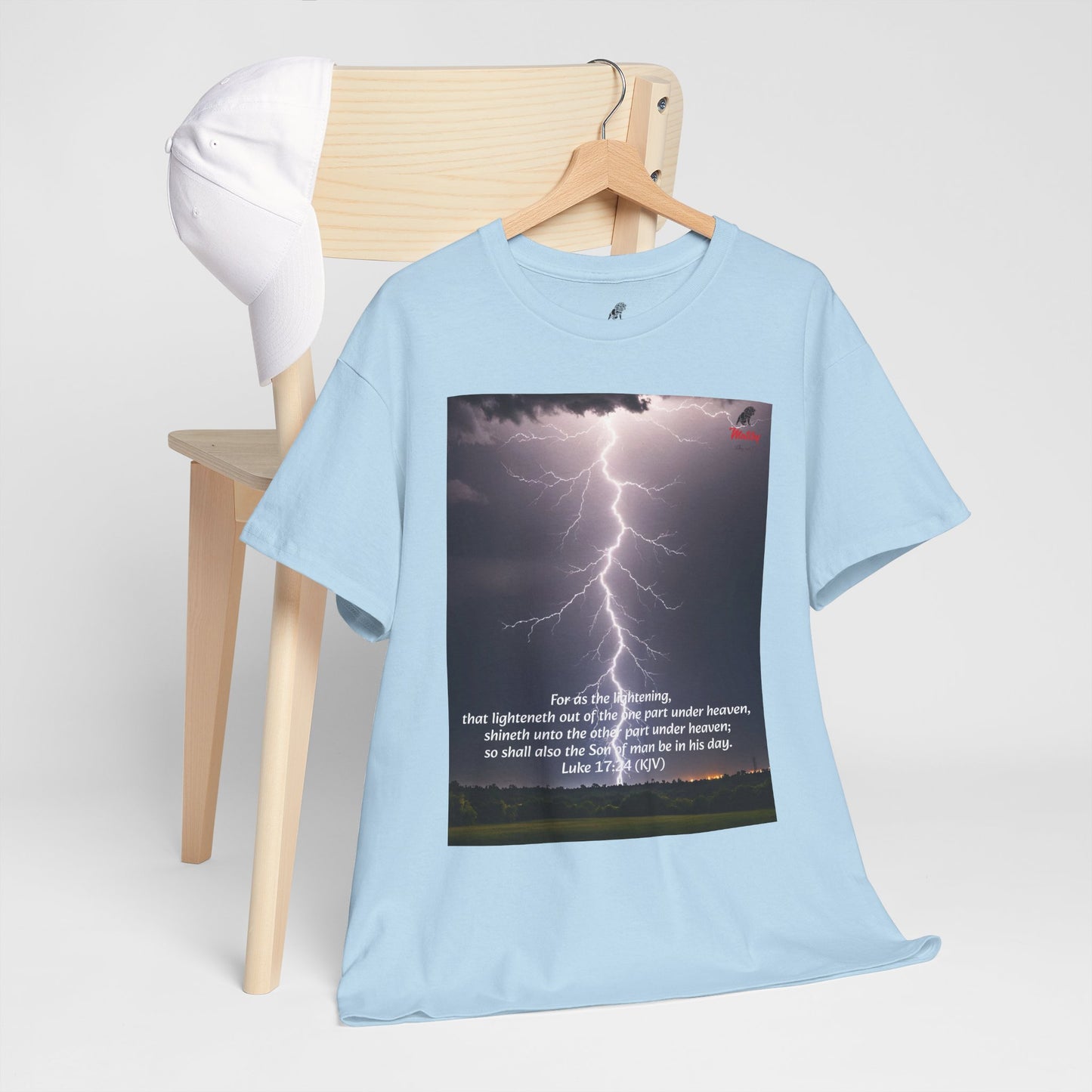 Lightning Style Son of man Unisex Heavy Cotton Tee