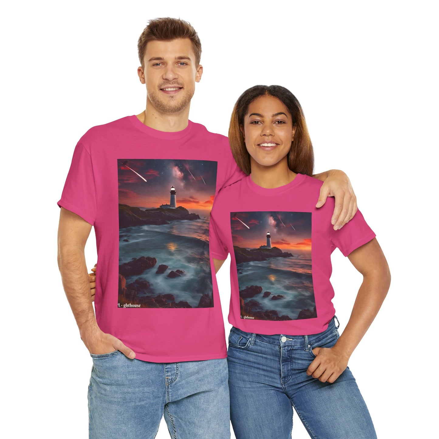 Lighthouse Unisex Heavy Cotton Tee