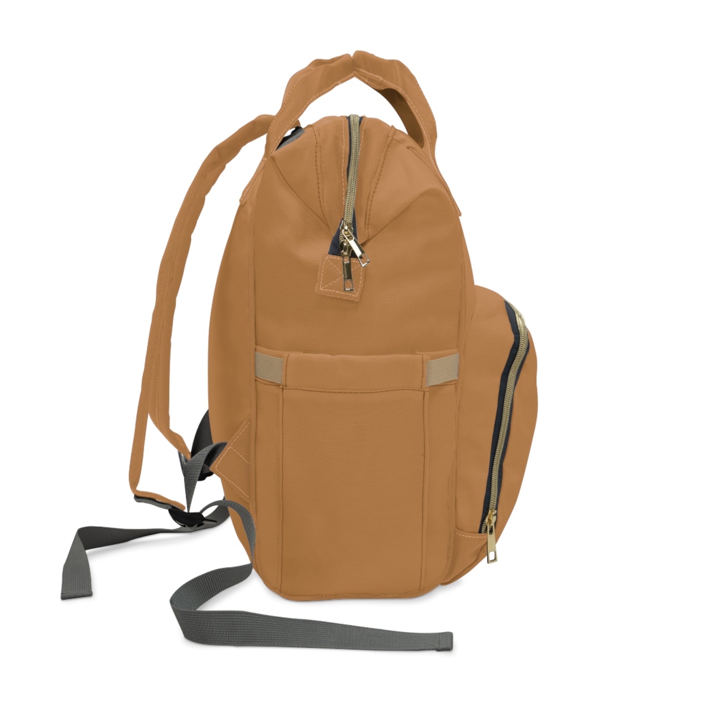 Multifunctional Diaper Backpack Light Brown