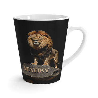 Matiby Lion Mug, Black