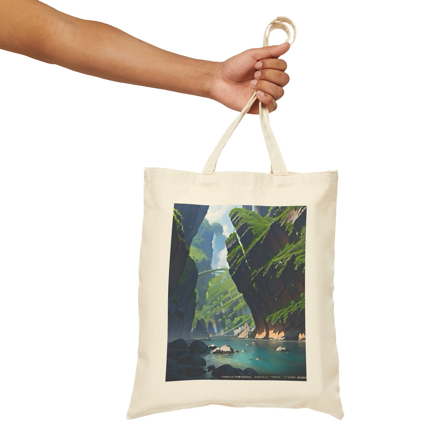 Artzy Cotton Canvas Tote Bag