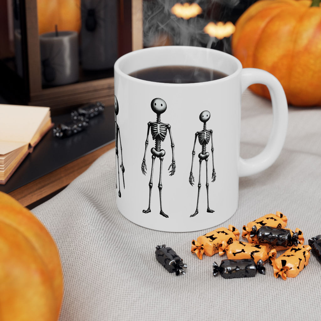 The Stick-To-It Species #16 White Ceramic Mug – Anatomy of Optimism Cup 11oz/15oz