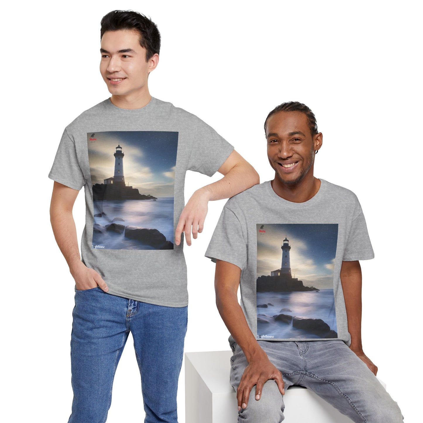 Lighthouse Unisex Heavy Cotton Tee