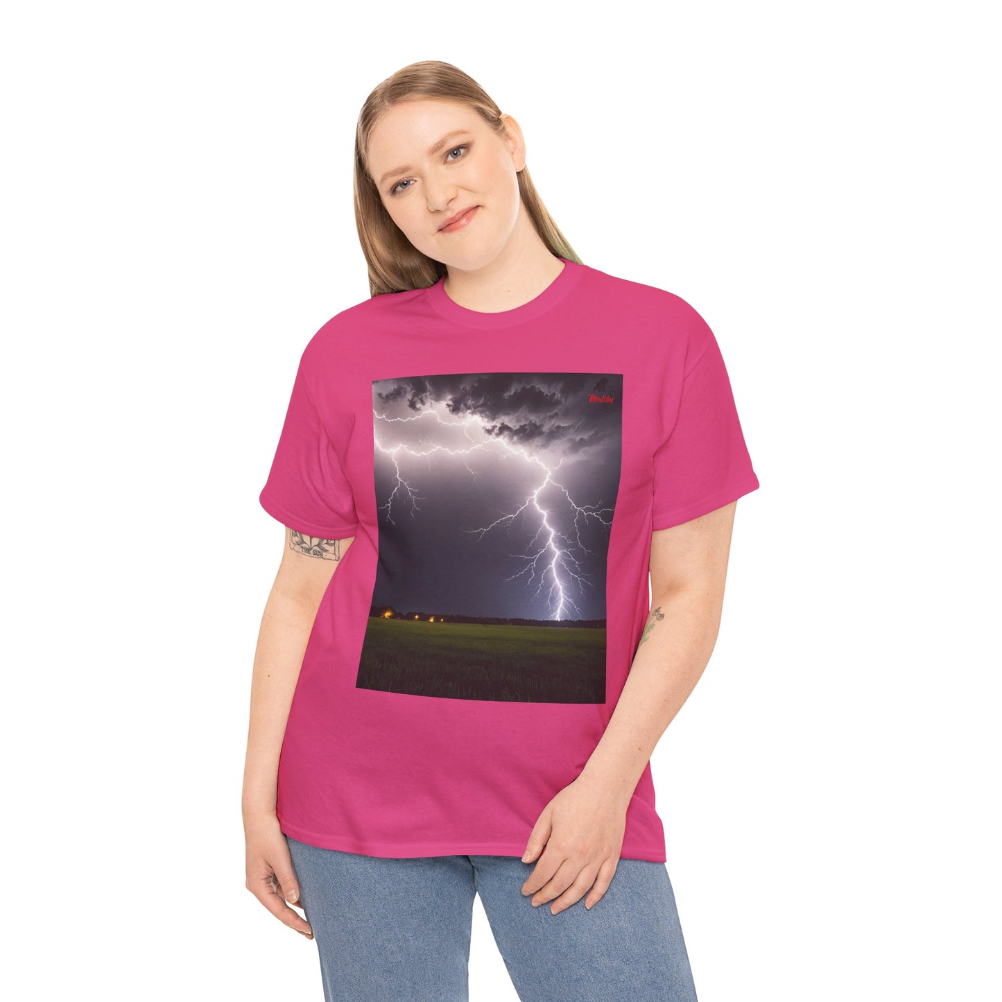 Lightning Style Unisex Heavy Cotton Tee