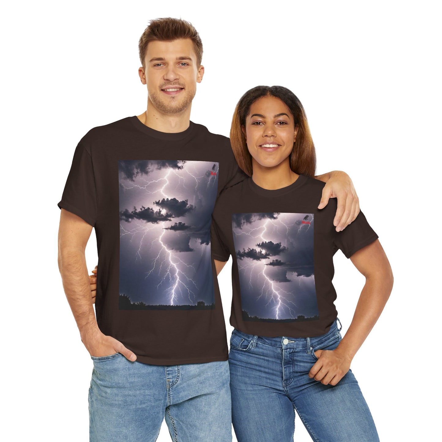 Lightning Style Unisex Heavy Cotton Tee