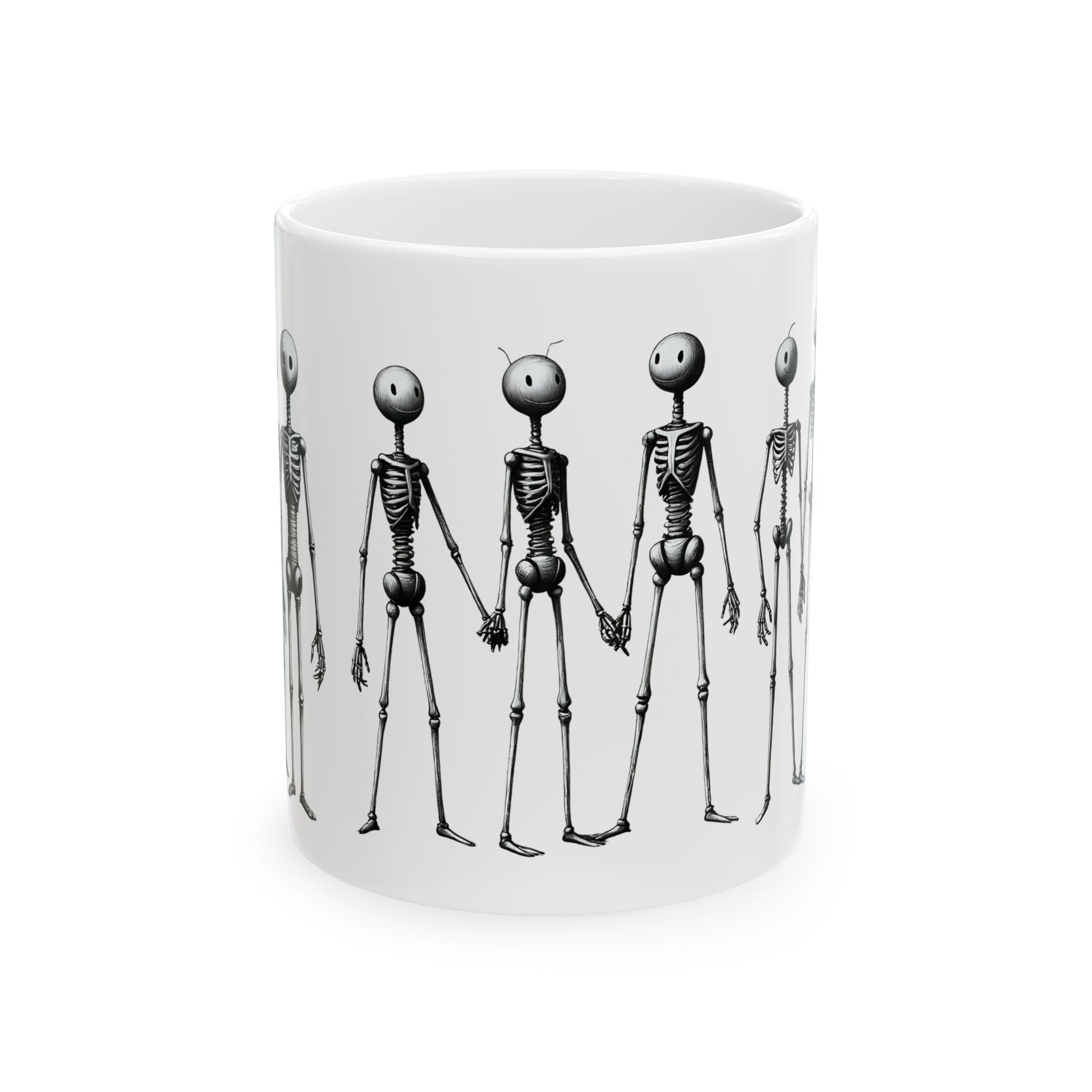 The Stick-To-It Species #11 White Ceramic Mug – Anatomy of Optimism Cup 11oz/15oz