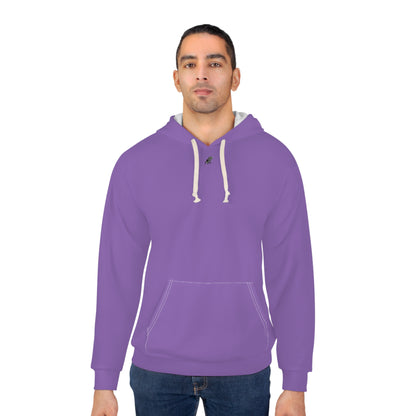 Matiby Light Purple Unisex Pullover Hoodie (AOP)