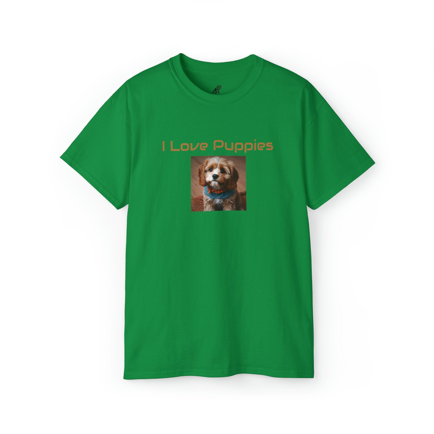 Matiby "I Love Puppies" Unisex Ultra Cotton Tee