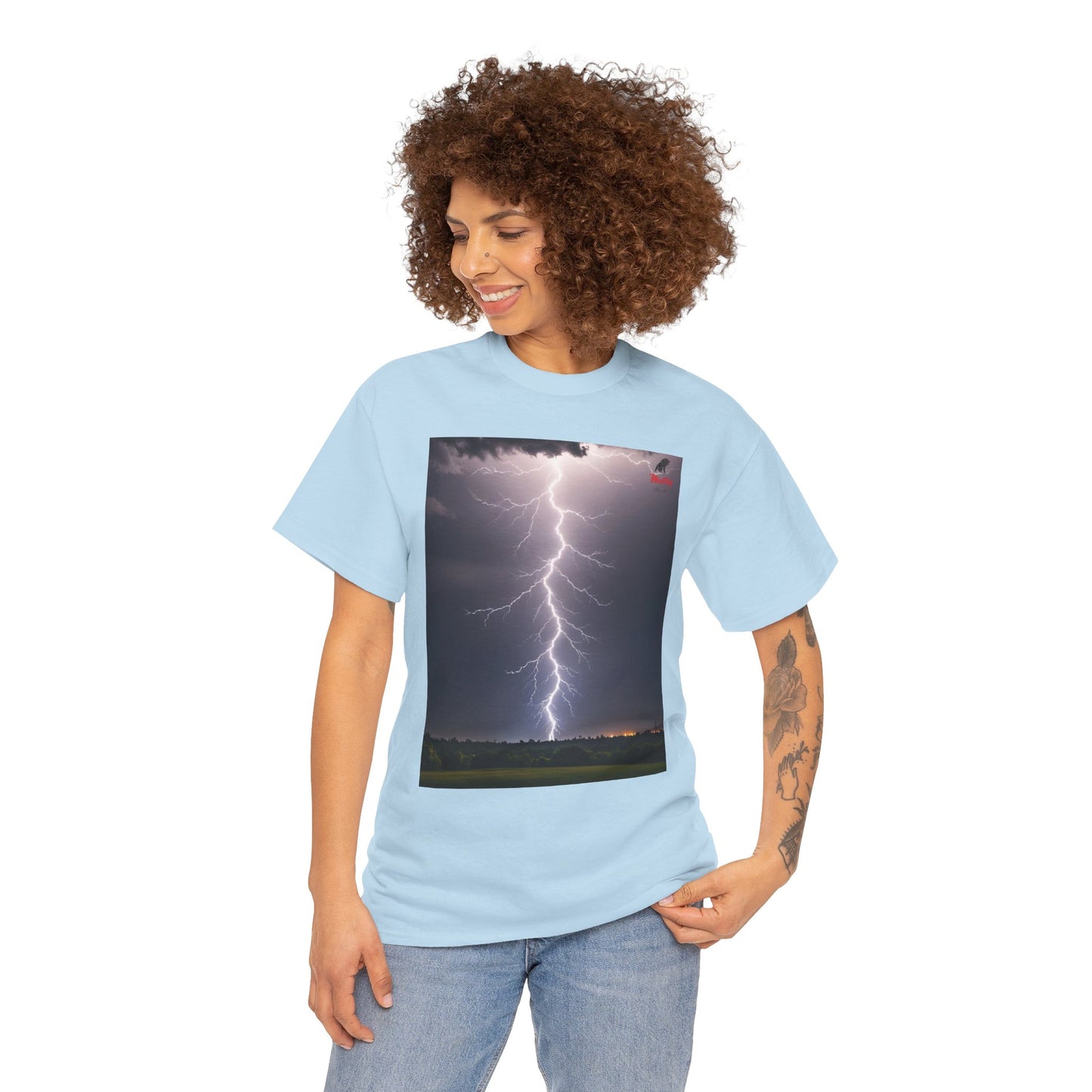 Lightning Style Unisex Heavy Cotton Tee