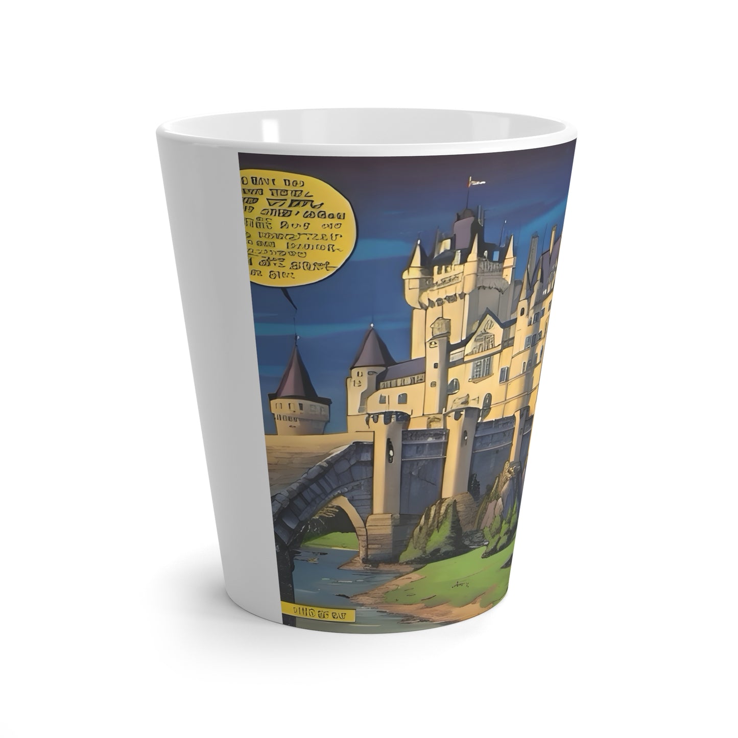 Artzy Castle Mug