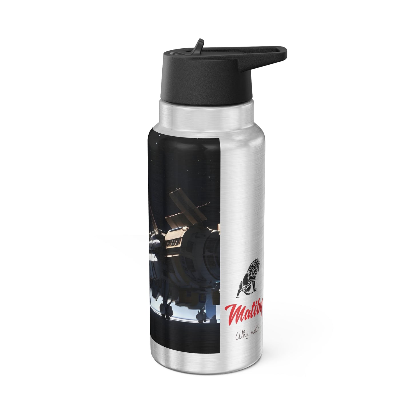 Artzy Space Gator Tumbler, 32oz