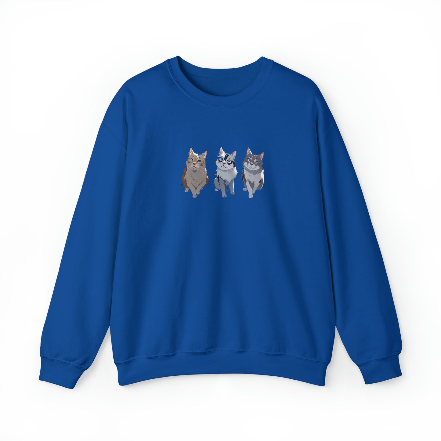 Matiby Cats Unisex Heavy Blend™ Crewneck Sweatshirt