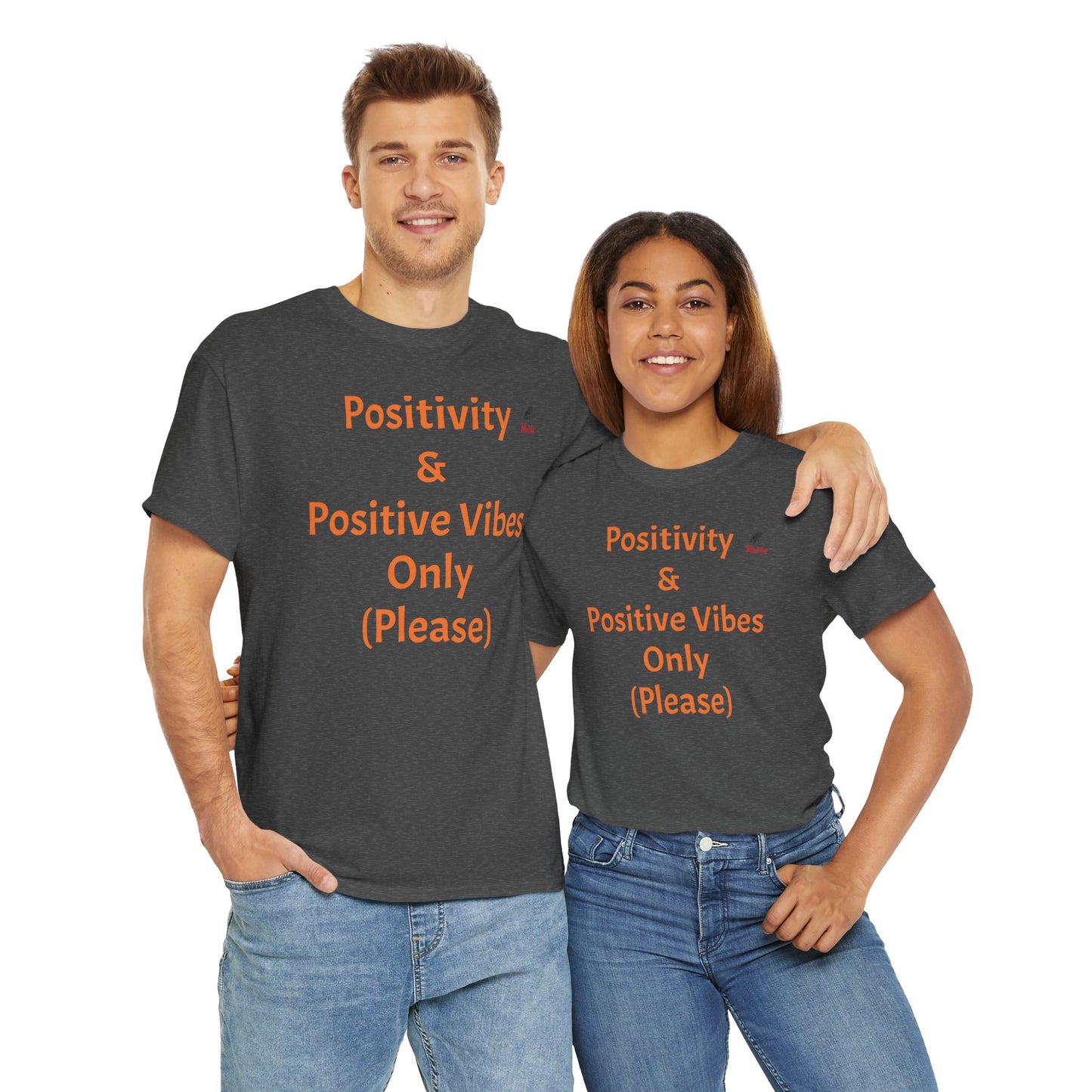 Positivity Unisex Heavy Cotton Tee