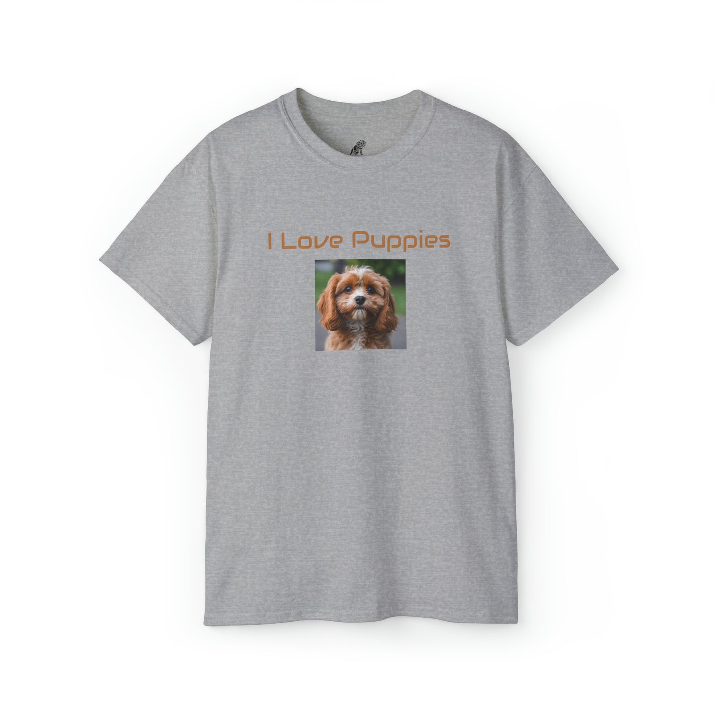 Matiby "I Love Puppies" Unisex Ultra Cotton Tee