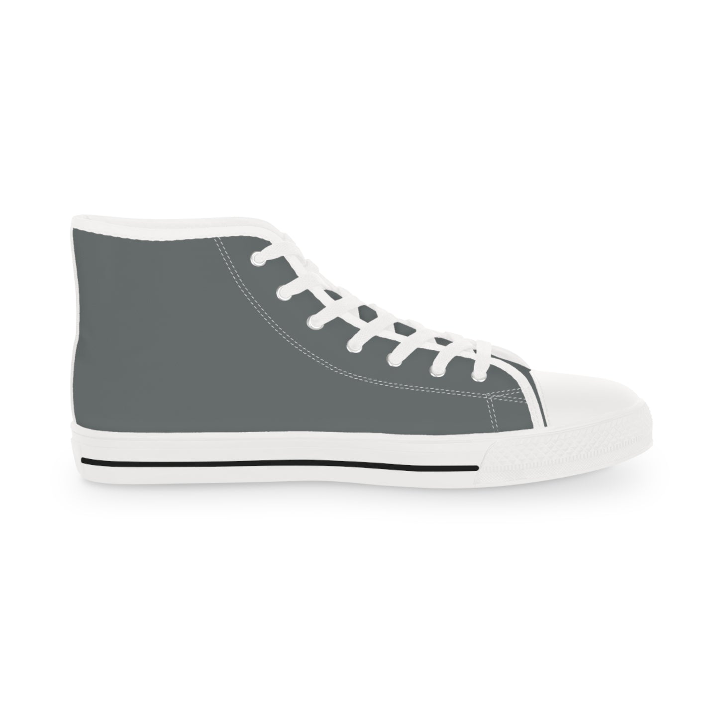 Men's Dark Grey High Top Sneakers