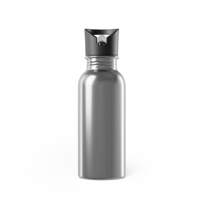 Artzy Stainless Steel Water Bottle With Straw, 20oz